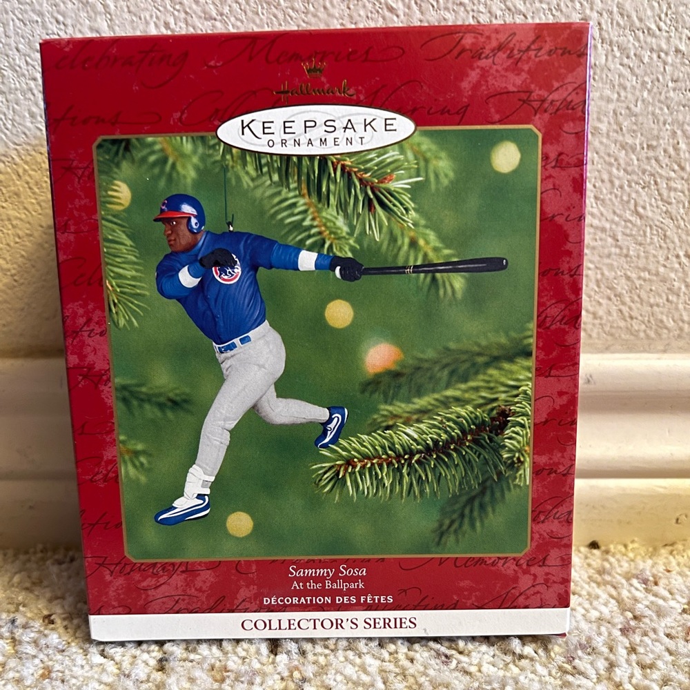 2001 Sammy Sosa Keepsake Ornament